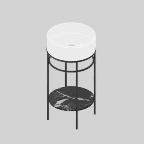 THE.ARTCERAM VOGUE STRUCTURE FOR WASHBASINS / SATIN