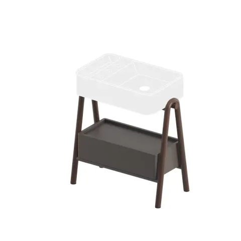 THE.ARTCERAM CANALETTO WOOD STRUCTURE FOR CM 65