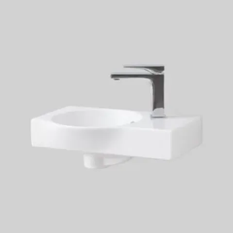 THE.ARTCERAM UNION WALL-MOUNTED HANDWASHBASIN 27X43 / WITHOUT DECORATION DECORATION