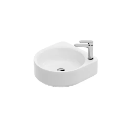 THE.ARTCERAM WONDER 44 COUNTERTOP/WALL-MOUNTED WASHBASIN WITH TAP