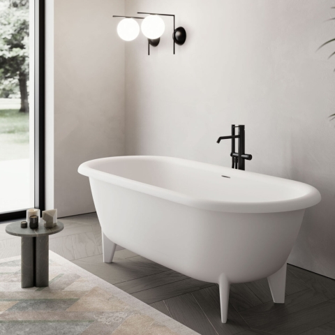 DISENIA basin Freestanding RIALTO 170x80x62cm CRISTALPLANT