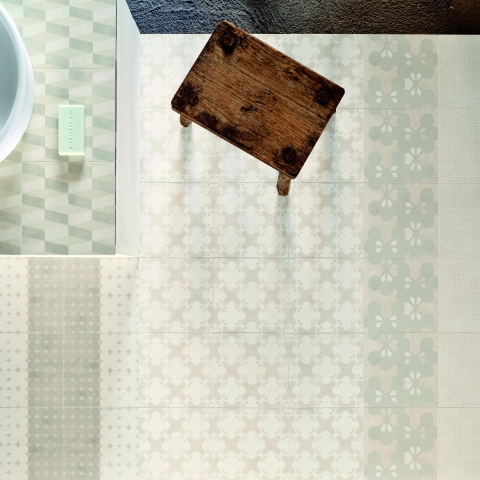 MUTINA AZULEJ TREVO BIANCO 20x20
