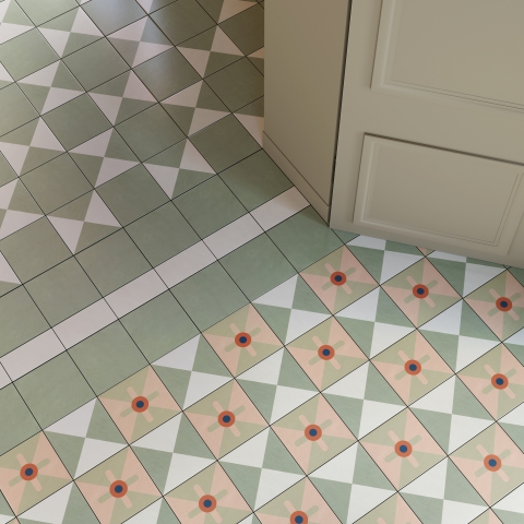 MUTINA MARGHERITA SPRING PINK 20,5x20,5