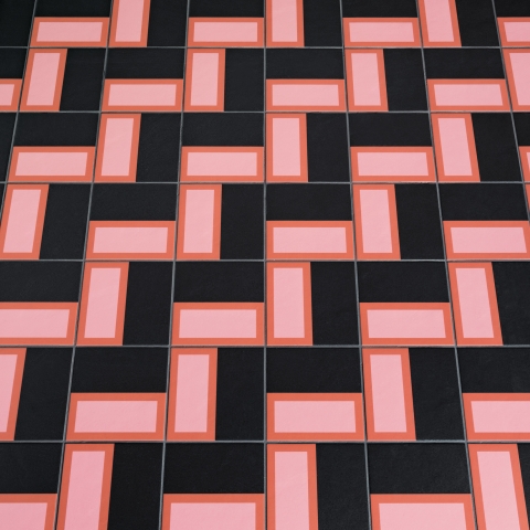 MUTINA MARGHERITA BLACK TERRACOTTA 20,5x20,5