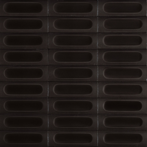 MARAZZI 5x15 CONFETTO SAVOIARDO 3D NERO