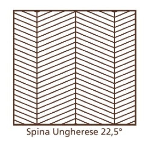ORIGINAL PARQUET Spina Ungherese Rovere'Standard' Natural Vintage mm.10x90x655